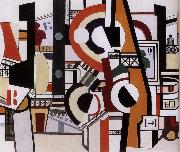 Fernard Leger The disk in the city oil painting